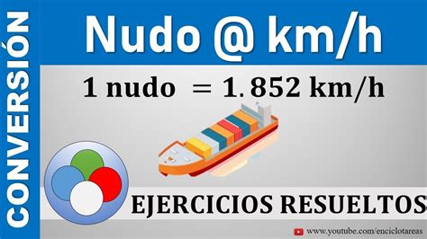 1 nudo cuantos km son|Convertidor de nudos a kilometros por hora